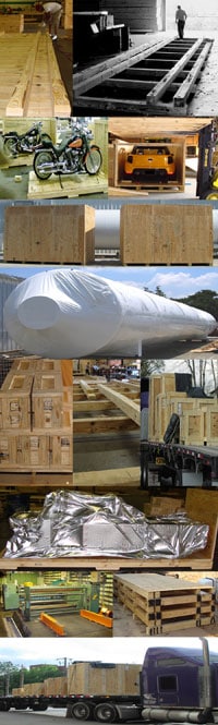 Custom Shipping Boxes, On-Site Crating & Export Packaging