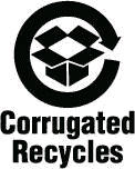 recycling corrugated cardboard