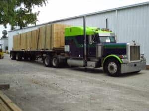 transport packaging for truck travel