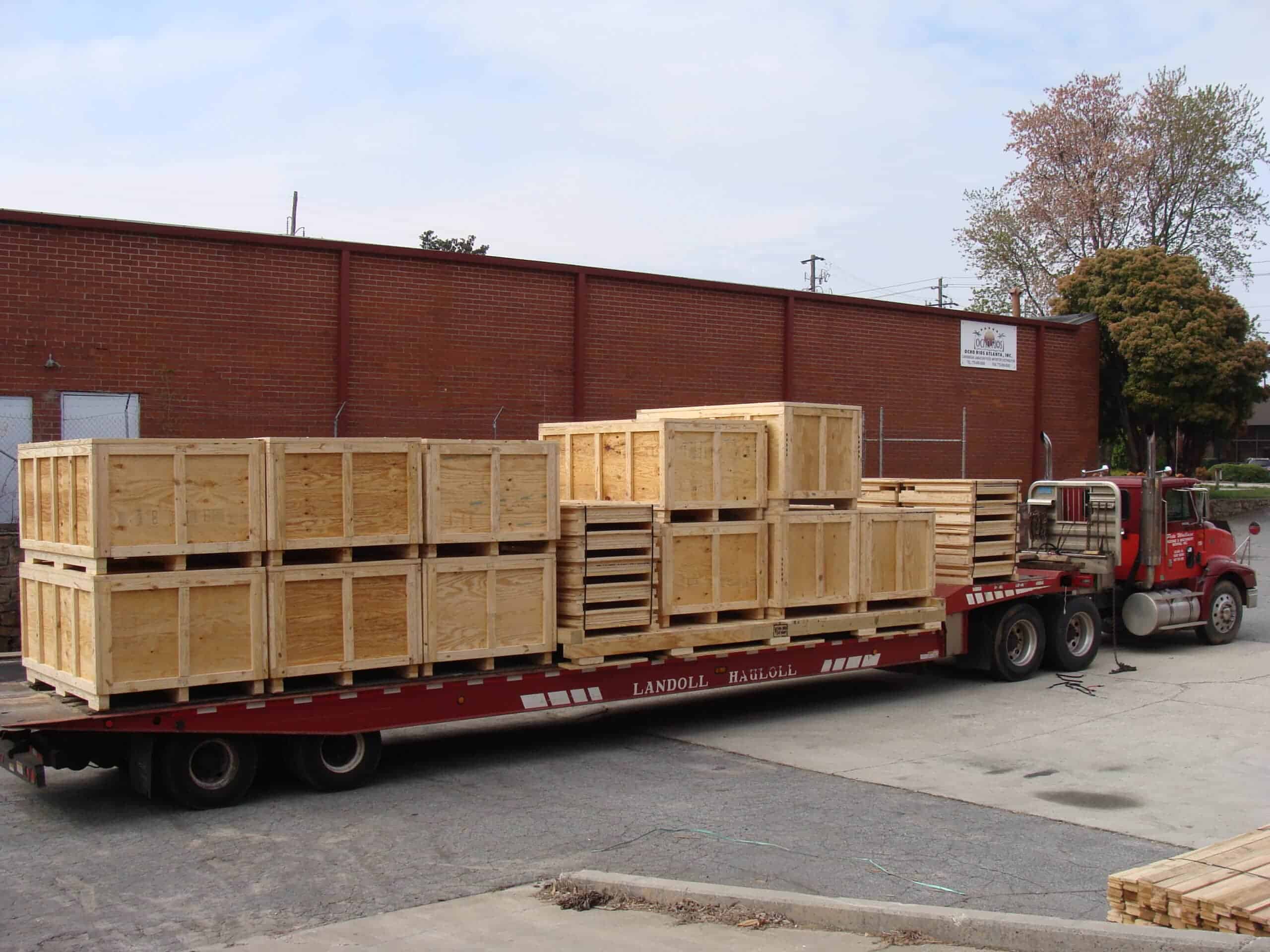 On-site Crating and Export Packaging Gallery - Reid Packaging