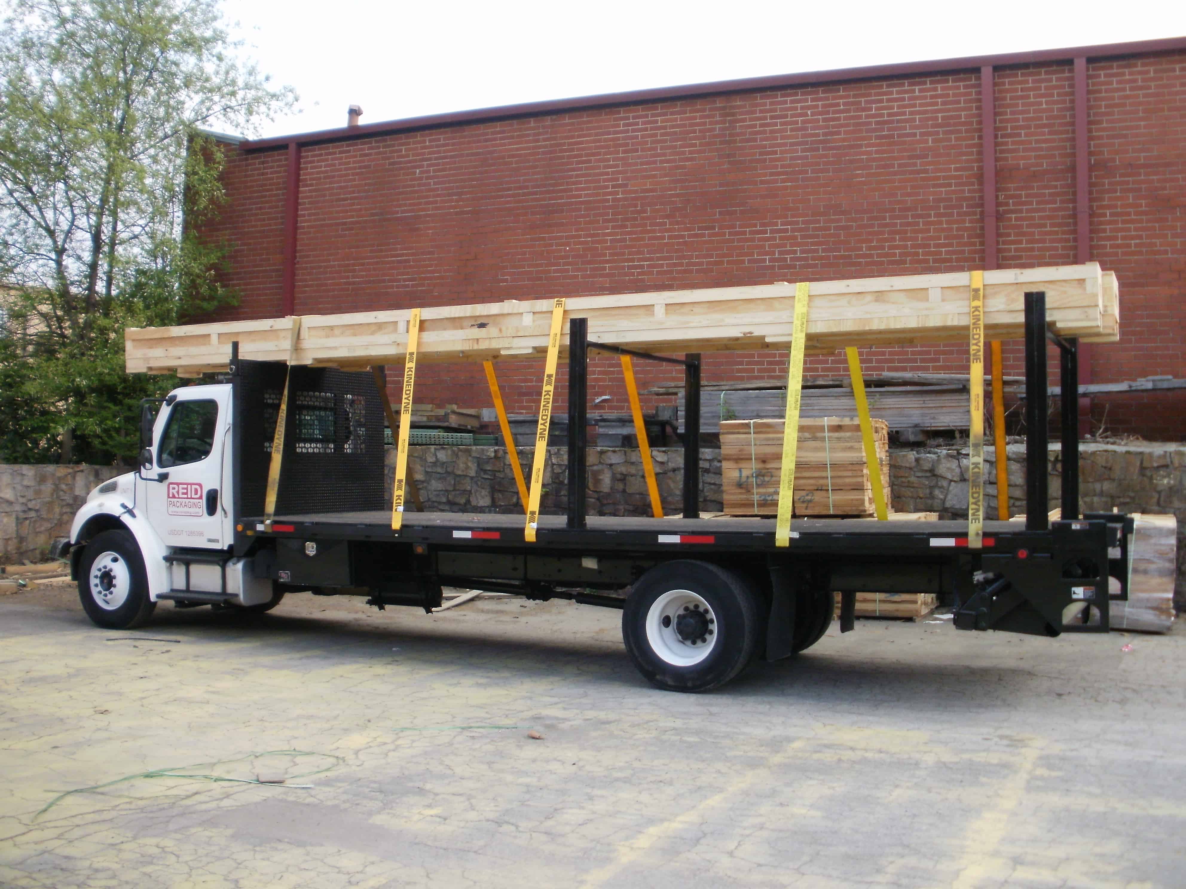 Tree Racks Flatbed On-site Crating and Export Packaging Gallery - Reid Packaging