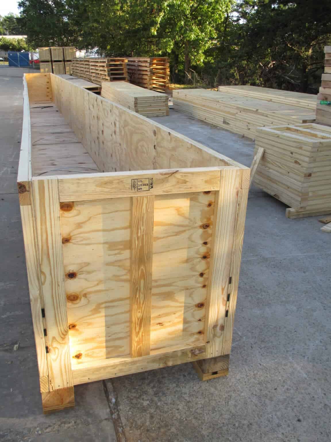 International Wood Crates Ispm 15 Export Packaging Gallery Reid